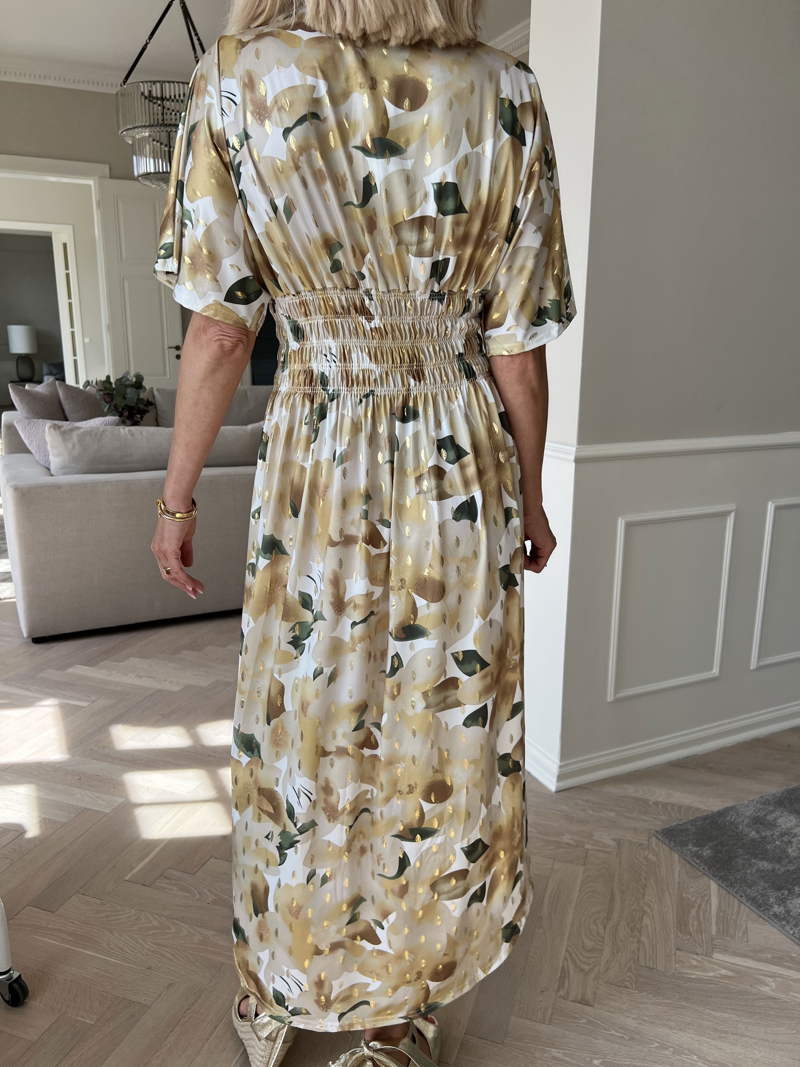 Pams Sweet Flower High-low - Elastisk klänning med blomstermönster